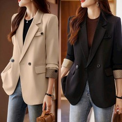 ÁO KHOÁC BALAZER PHỐI TAY CAO CẤP (HÀNG NHẬP)