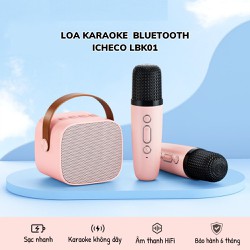 Loa Karaoke Mini K12 Kèm 2 Micro cao cấp