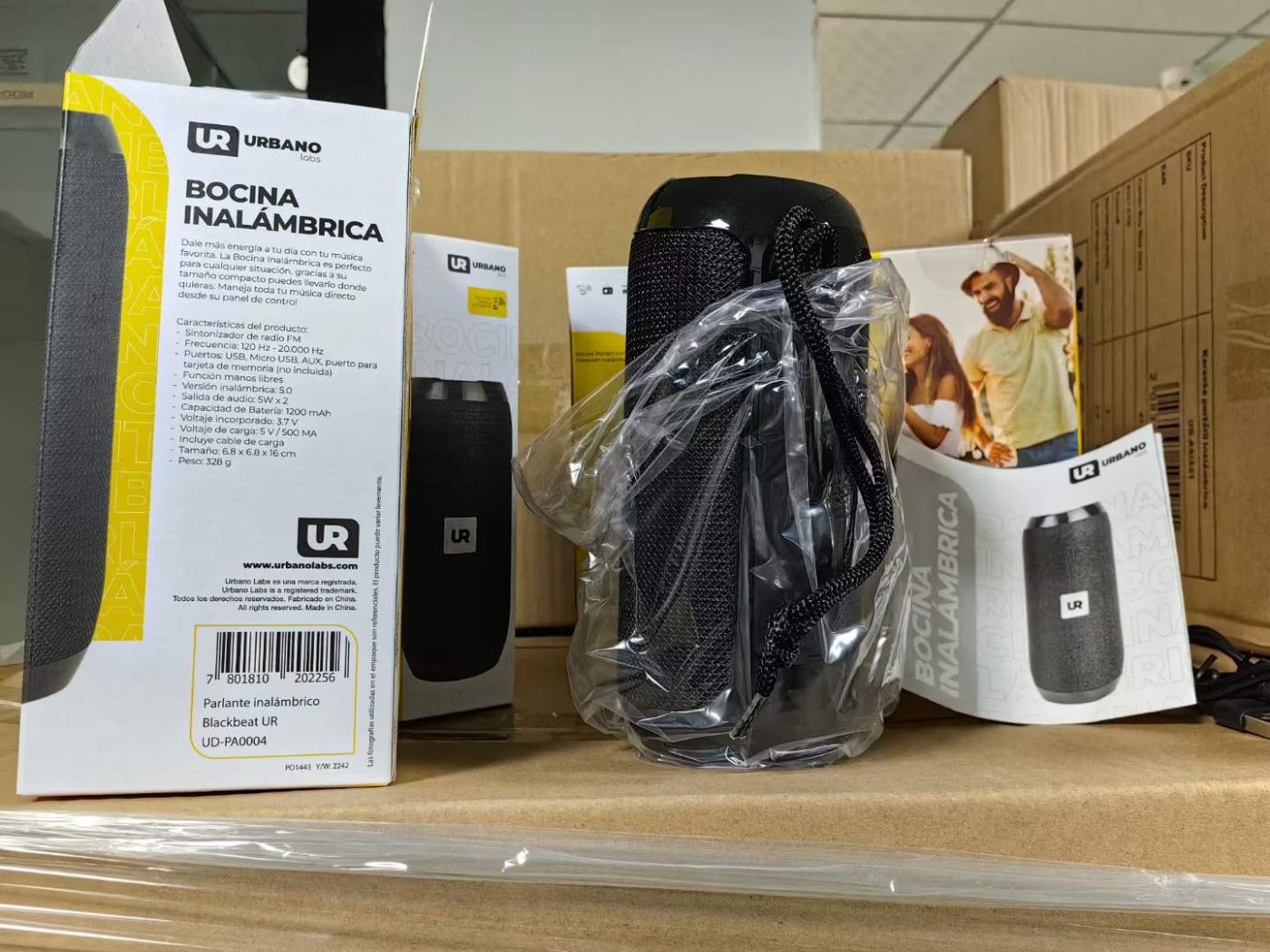 Loa Bluetooth hãng Urbano UD-PA0004 ( thương hiệu loa Tây Ban Nha ) (Mã SP: PA0004)