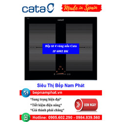 [HÀ NỘI]Bếp từ 4 vùng nấu Cata IF 6002 BF nhập khẩu Tây Ban Nha