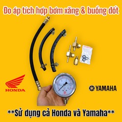 bộ đo áp xuất buồng đốt và bơm xăng 2in1 sử dụng các dòng