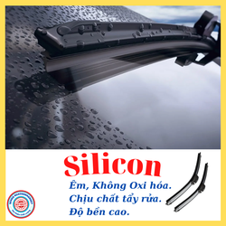 Gạt mưa ô tô lưỡi silicon cao cấp OEM gắn vừa tất cả xe hơi