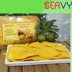 Xoài sấy dẻo muối ớt thơm ngon, loại A chua cay ngọt, 250 gram, Đặc sản Nha Trang - Seavy