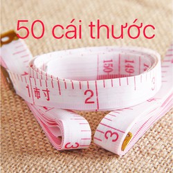 COMBO 50 Thước dây đa năng dài 1 5m màu ngẫu nhiên 50B1232