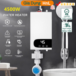 HnL Store - Máy nước nóng RYF-006 4500W Household Electric Water Heater (Full bộ như hình)