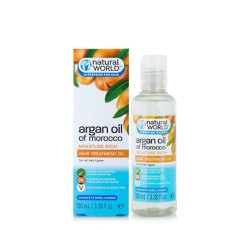 Chính hãng Dầu Dưỡng Tóc Natural World Argan Oil Of Morocco Hair Treatment Chiết Xuất Dầu Argan Dưỡng Ẩm 100ml