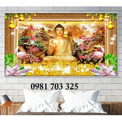 Tranh Phật 3D trang trí