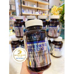 Viên uống Omega3 cao cấp Intero Omega-3 Balance 1200 (mẫu mới hộp 150 viên)