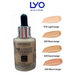 Chính hãng Kem Nền Catrice HD Liquid Coverage Foundation Last Upto 24h - 30ml