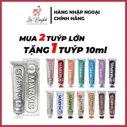 Chính hãng [MUA 2 TẶNG 1] Kem Đánh Răng Ý Marvis Toothpaste Giúp Loại Bỏ Mảng Bám, Sạch Răng Thơm Miệng Chính Hãng 75ml/