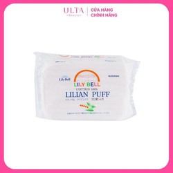 Chính hãng Bông Tẩy Trang Lily Bell Lilian Puff Cotton (222 miếng)