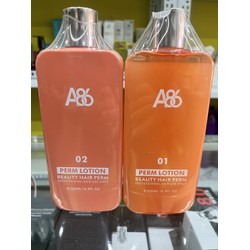 Cặp Thuốc Uốn Lạnh Uốn Ấm A86 Hương Dâu 500ml x2