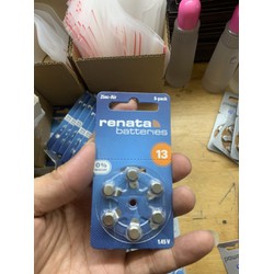 Pin máy trợ thính renata Thụy Sĩ 13(ZA13/P13/ PR48/ S13)