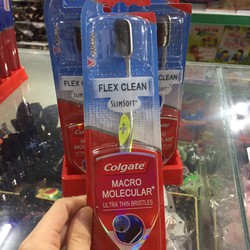 Chính hãng Bàn Chải Đánh Răng Colgate SlimSoft Flex Clean Charcoal