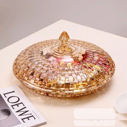 Khay Đựng Bánh Mứt Kẹo Nhựa Trong Hàng Dày Đẹp Cao Cấp