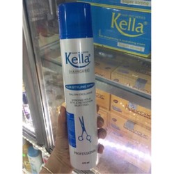 Chính hãng Keo Xịt Tạo Kiểu Tóc Kella Cứng