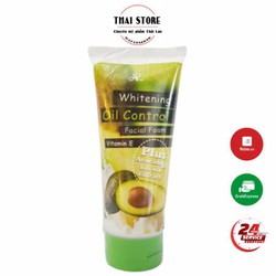 Chính hãng Sữa Rửa Mặt Bơ Aron Thái Lan 210g, dưỡng ẩm và làm trắng da ( chiết xuất từ thiên nhiên )