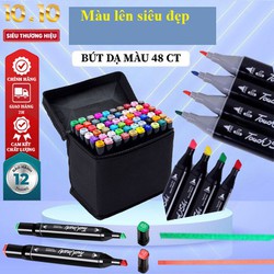 Bút Lông Mark 48 màu kèm túi vải