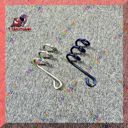 Pas giữ dây dầu inox kiểu lò xo MS13