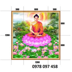 Bức tranh Phật linh thiêng