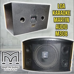 Bộ 2 Loa Karaoke Kiểu Dáng MartinAudio M308