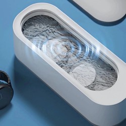 Máy làm sạch mắt kính. đồ trang sức dùng sóng siêu âm cỡ nhỏ thiết kế di động sử dụng tại nhà