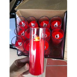 Nến Điện Tử Chạy Pin Tạo Ánh Sáng Như Nến Thật - Đèn Thờ Chạy Pin