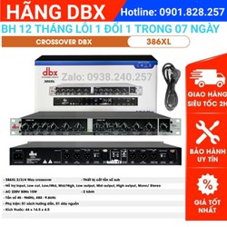 Phân tần crossover DBX 386XL hàng loại 1 cao cấp cho ra âm thanh chuyên nghiệp - DBX 386 XL
