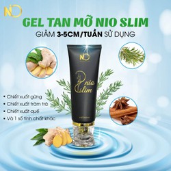 Kem tan mỡ bụng Nio Slim chiết xuất tràm trà, gừng, quế