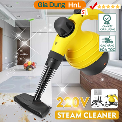 HnL Store - Máy làm sạch hơi nước POWERBRUSH 1050W High Pressure Electric Steam Cleaner