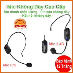 [Tổng hợp] Mic không dây FM Wifi  dùng cho Loa trợ giảng MC Giáo viên Giảng viên