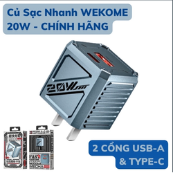 Cóc Sạc Nhanh 20W Wekome WP-U146