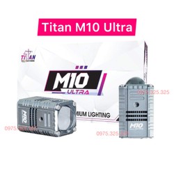 [Chính Hãng] Titan M10 ultra 25W - 2023 - chung hãng với Xlight M10 plus - utra x-light m30 Seido m60 r60 titan black