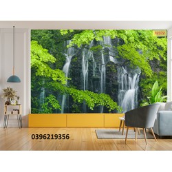 Tranh gạch 3D thác nước trang trí