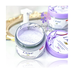[Bản Mỹ - Đức] Tẩy Da Chết Toàn Thân Body Dove oải hương Exfoliating Crushed Lavender & Coconut Milk Moderate Scrub