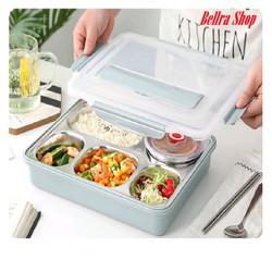 Hộp Cơm 5 Ngăn Khay inox 304