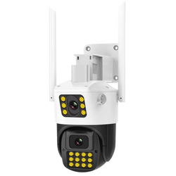 Camera IP Ngoài Trời VSTARCAM CG663DR dùng Sim 4G FULLHD Tích Hợp Thêm 1 Mắt Camera Phụ Quay Màu Ban Đêm
