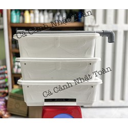 BAKI LỌC CHO BỂ CÁ CẢNH, CÁ CHÉP KOI 48X20X42CM