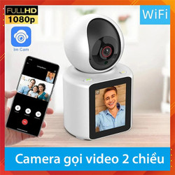 Camera wifi gọi video 2 chiều full hd màn hình ips 2.8 inch - báo khóc trẻ em, đàm thoại 2 chiều, phát hiện chuyển động