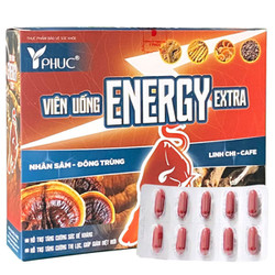 VIÊN UỐNG ENERGY EXTRA -  Hỗ trợ tăng cường thể lực, giảm tình trạng mệt mỏi