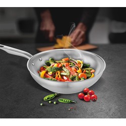 CHẢO INOX SÂU LÒNG TEFAL VIRTUOSO WOK 28 CM