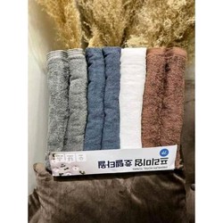 Set 7 cái khăn xuất Hàn cotton làm từ sợi gỗ sồi cao cấp, size 36 x 76 cm,