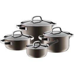 BỘ NỒI WMF FUSIONTEC Dark Brass SET 4