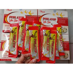 Thạch Philatop sữa non yến sào hộp 10gói x 20g giúp tăng đề kháng ăn ngon ngủ ngon
