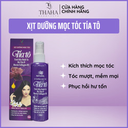 [CHÍNH HÃNG] Xịt dưỡng tóc tía tô tinh dầu bưởi sả hà thủ ô 100ml, Chống rụng tóc, Kích mọc tóc, Phục hồi tóc hư tổn