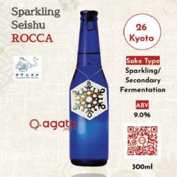 Chai Rượu Sake Sủi Bọt Sparkling Seishu ROCCA 300ml