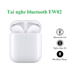 Tai nghe Bluetooth TWS Hoco EW02 V5.0 hỗ trợ định vị popup đổi tên cảm ứng chạm