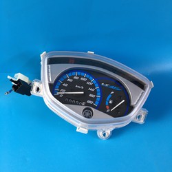 Cụm đồng hồ tốc độ xe Sirius - Exciter 135 đời 2010 Spark Màu Xanh - lắp zin.