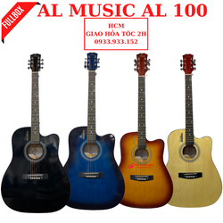 Đàn Guitar Acoustic AL 100 - AL 41 - AL 79 + Tặng Kem Phụ Kiện
