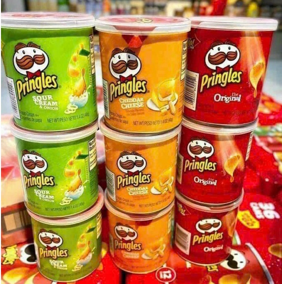 Hình ảnh Bánh Snack khoai tây Pringles Mỹ (37g - 40g)